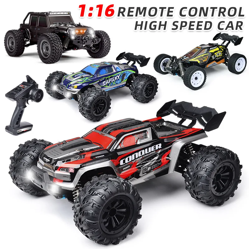 RC Car Electric Toy 2.4G Full Scale High-speed Drift Off-road Vehicle with Light 1:16 Four-wheel Drive Remote Control Car Model
RC Car Electric Toy 2.4G Full Scale High-speed Drift Off-road Vehicle with Light 1:16 Four-wheel Drive Remote Control Car Model