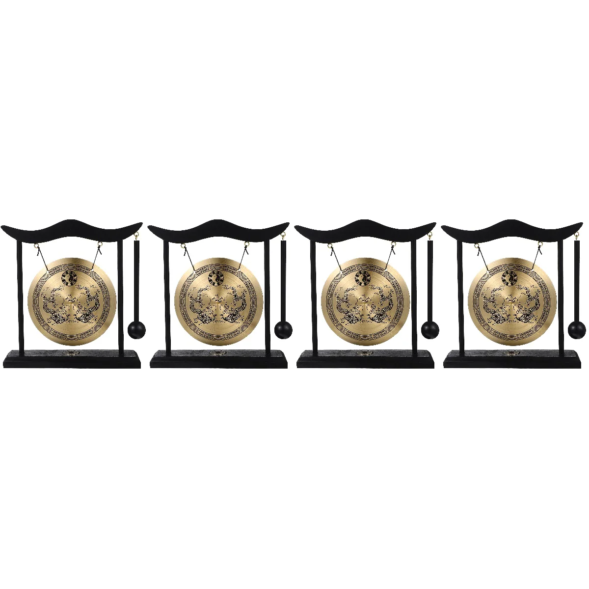 4 pcs Vintage Decoration Handicraft Gong with Mallet Table Gong with Mallet Gong with Mallet Desk Gong with Mallet
4 pcs Vintage Decoration Handicraft Gong with Mallet Table Gong with Mallet Gong with Mallet Desk Gong with Mallet