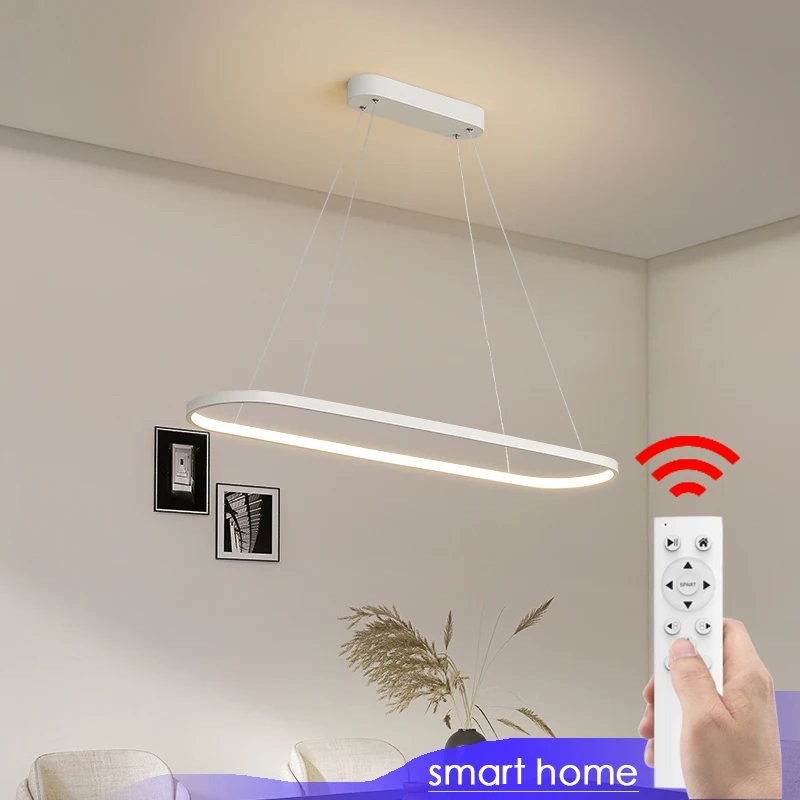 Modern Simple Led Chandelier for Living Dining Room Nordic Design Black Restaurant Pendant Light Home Decor Ceiling Hanging Lamp
Modern Simple Led Chandelier for Living Dining Room Nordic Design Black Restaurant Pendant Light Home Decor Ceiling Hanging Lamp