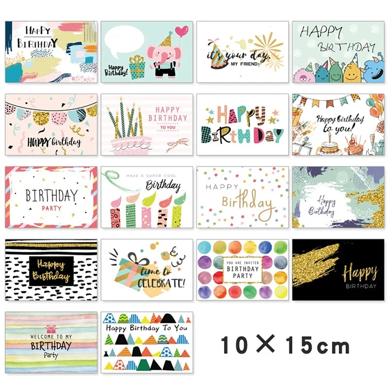36 Pack Greeting Card Eco Friendly Unique Birthday Cards Large Happy Birthday Cards Set for Adults and Kids Writing
36 Pack Greeting Card Eco Friendly Unique Birthday Cards Large Happy Birthday Cards Set for Adults and Kids Writing