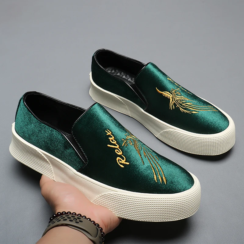 New Sneakers Men Vulcanize Shoes Corduroy Platform Shoes Slip-On Free Shipping Size 38-46 Zapatos De Hombre Men Shoes
New Sneakers Men Vulcanize Shoes Corduroy Platform Shoes Slip-On Free Shipping Size 38-46 Zapatos De Hombre Men Shoes
