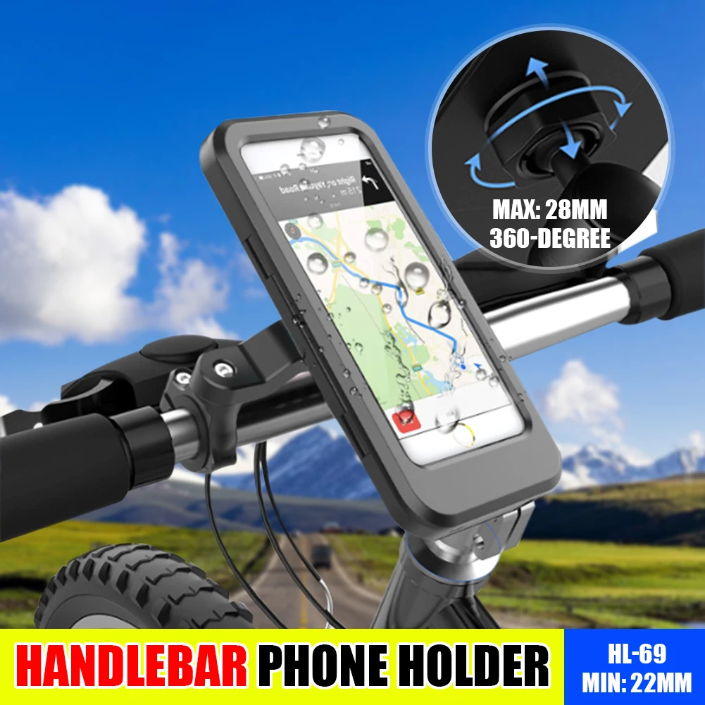 Bike Phone Mount Bicycle Motorcycle Handlebar Phone Holder Hard Case Waterproof Touch Screen Phone Bracket For Phones Within 7"
Bike Phone Mount Bicycle Motorcycle Handlebar Phone Holder Hard Case Waterproof Touch Screen Phone Bracket For Phones Within 7"