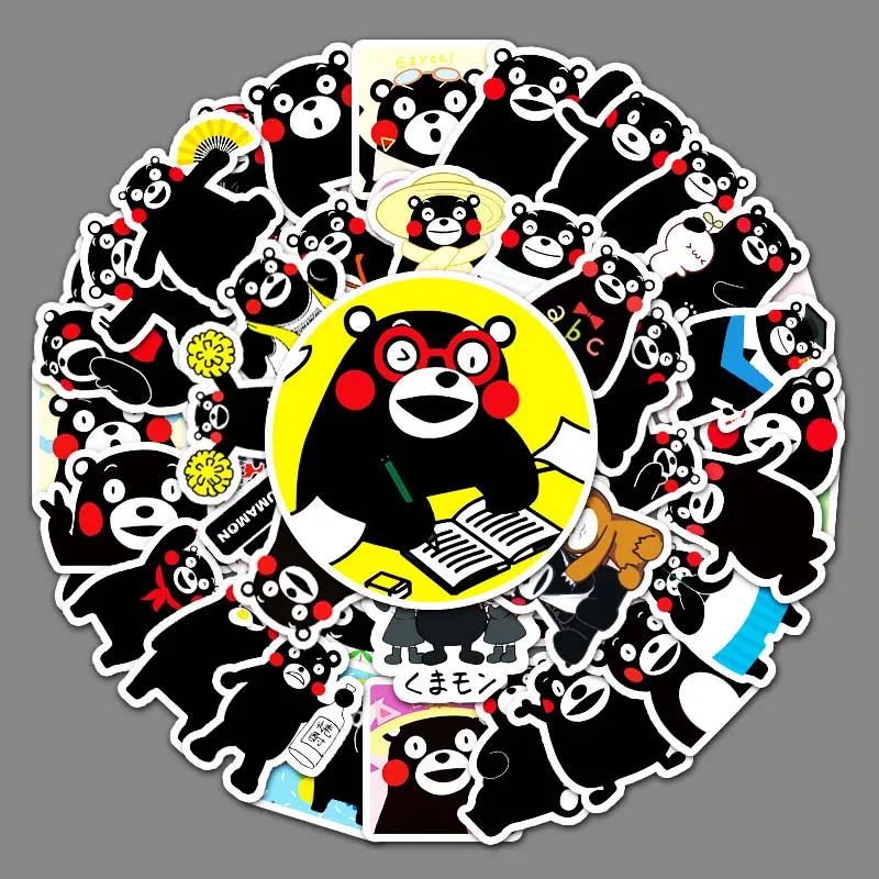 50pcs Cute Kawaii Black Kumamon Bear Sticker Japan Cartoon Animal Adesivos Paper For Decoration Diary Notebook Kids Girl Gift
50pcs Cute Kawaii Black Kumamon Bear Sticker Japan Cartoon Animal Adesivos Paper For Decoration Diary Notebook Kids Girl Gift