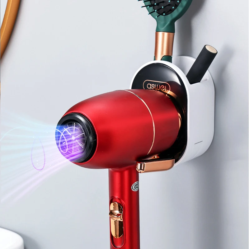 Bracket Hair Dryer Rack Wall Mounted Hair Dryer Holder Foldable Bathroom Wall Organizer Storage Holder Home Hair Brush Storage
Bracket Hair Dryer Rack Wall Mounted Hair Dryer Holder Foldable Bathroom Wall Organizer Storage Holder Home Hair Brush Storage