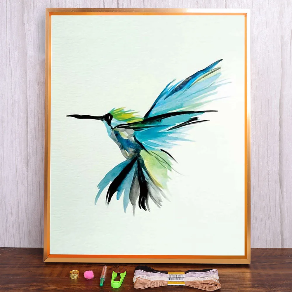Color Bird Pre-Printed 11CT Cross-Stitch DIY Embroidery Complete Kit DMC Threads Handmade Needlework Hobby Handicraft Floss
Color Bird Pre-Printed 11CT Cross-Stitch DIY Embroidery Complete Kit DMC Threads Handmade Needlework Hobby Handicraft Floss