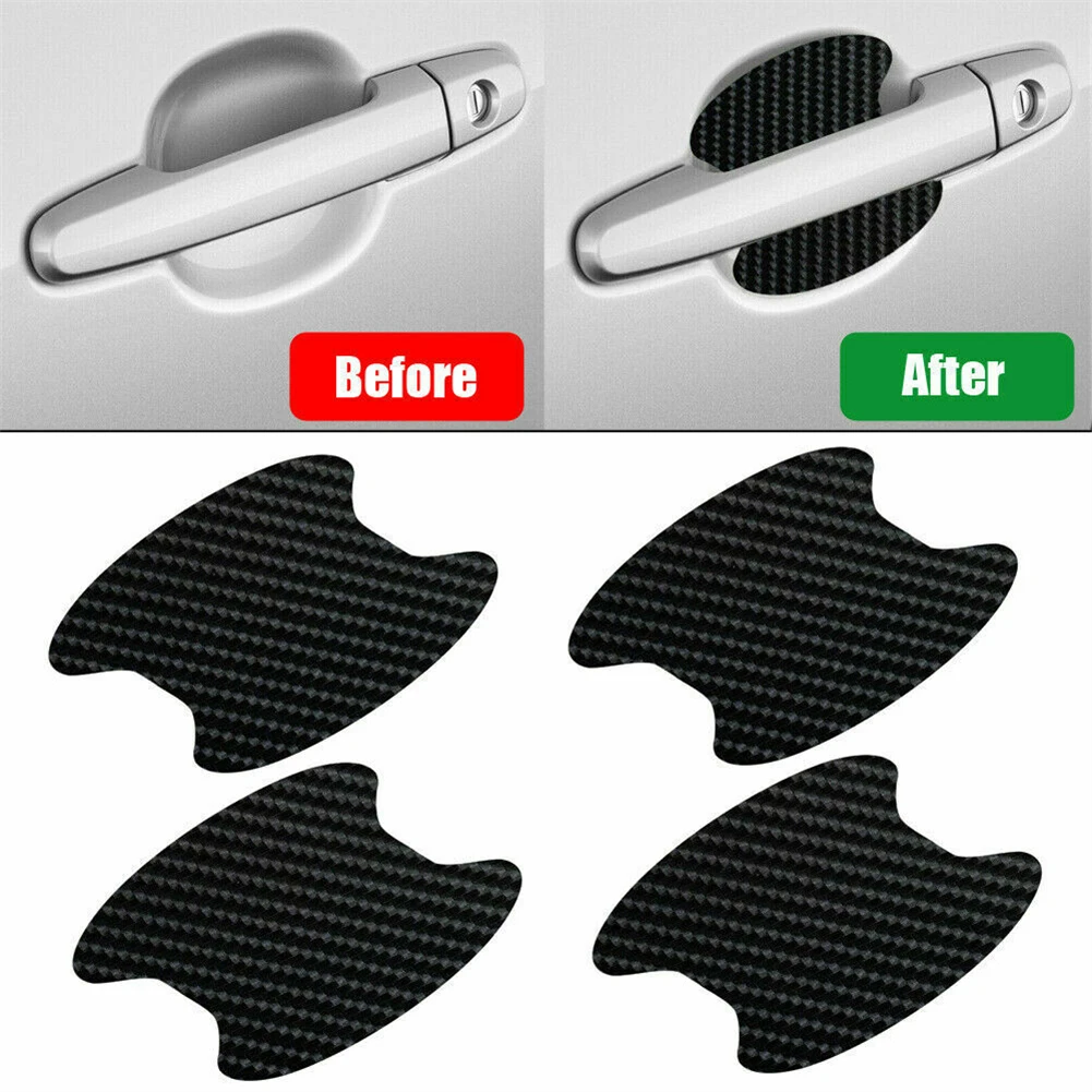 4pcs Car Door Handle Stickers 3d Carbon Fiber Anti-Scratch Protector Film Vinyl Stickers High Quality Car Styling Accessories
4pcs Car Door Handle Stickers 3d Carbon Fiber Anti-Scratch Protector Film Vinyl Stickers High Quality Car Styling Accessories
