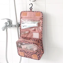 Women Waterproof Cosmetic Storage Bag Travel Wash Toiletry Suitcase Makeup Organizer Bathroom Home Accessories Hanging Pouchs