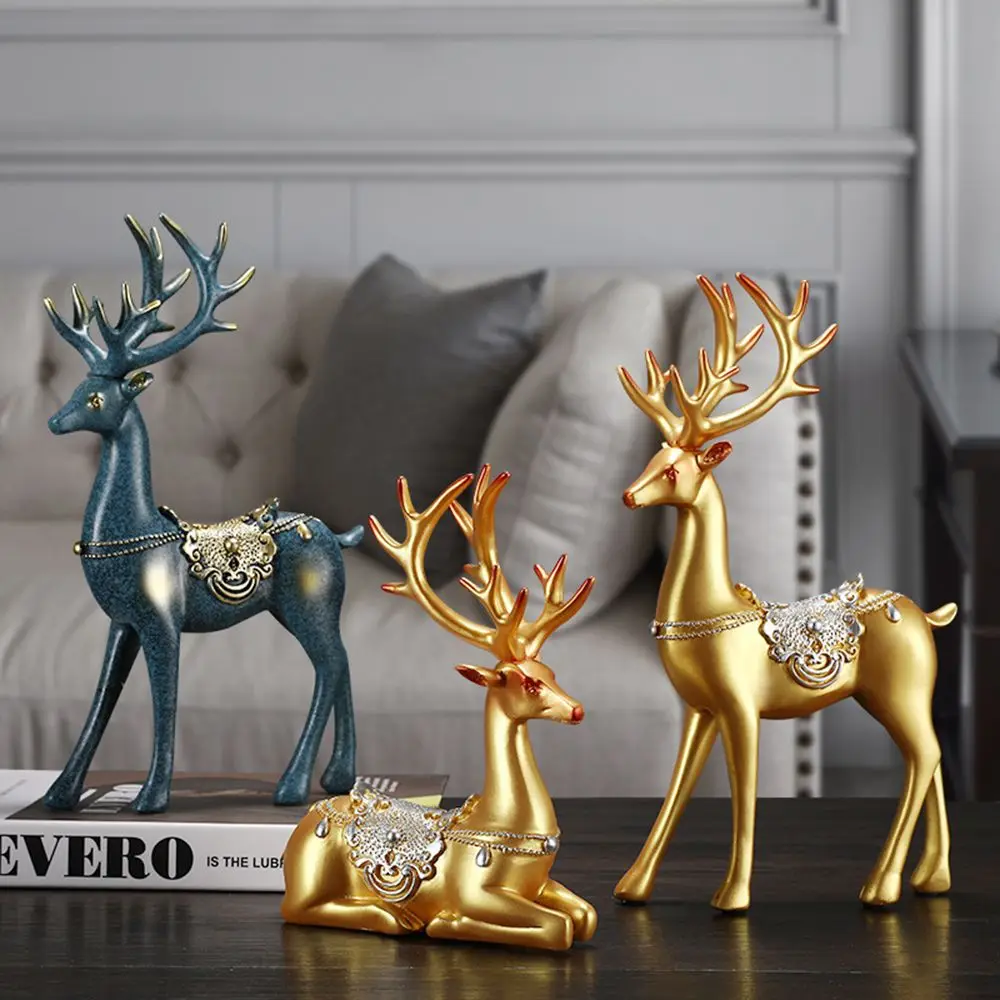 Ornaments Office Desktop Sculpture Living Room Reindeer Figurines Elk Deer Statue Christmas Decoration Resin Sculpture
Ornaments Office Desktop Sculpture Living Room Reindeer Figurines Elk Deer Statue Christmas Decoration Resin Sculpture