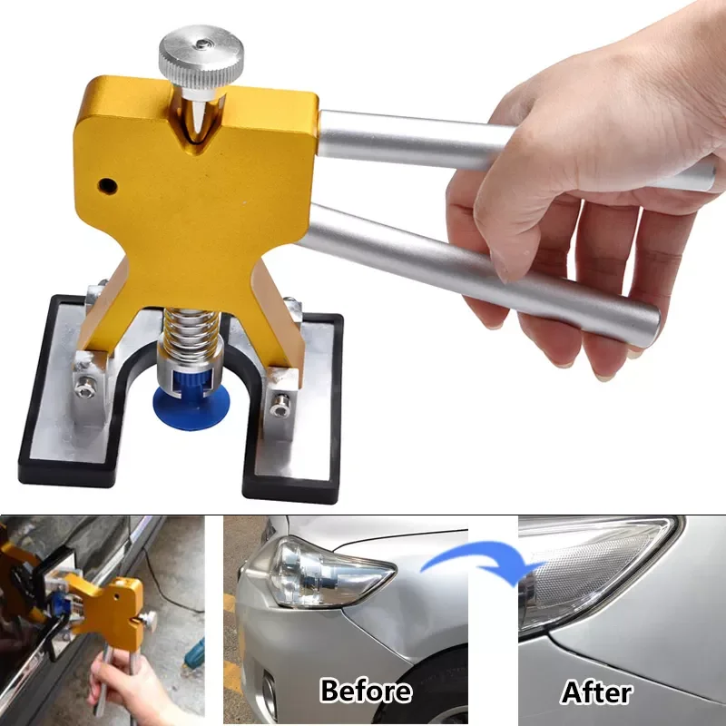 Dent Repair Tool Body Damage Fix Tool Sheet Metal Puller Dent Dent Hand Repair Removal Tool Kit Universal with Mats
Dent Repair Tool Body Damage Fix Tool Sheet Metal Puller Dent Dent Hand Repair Removal Tool Kit Universal with Mats