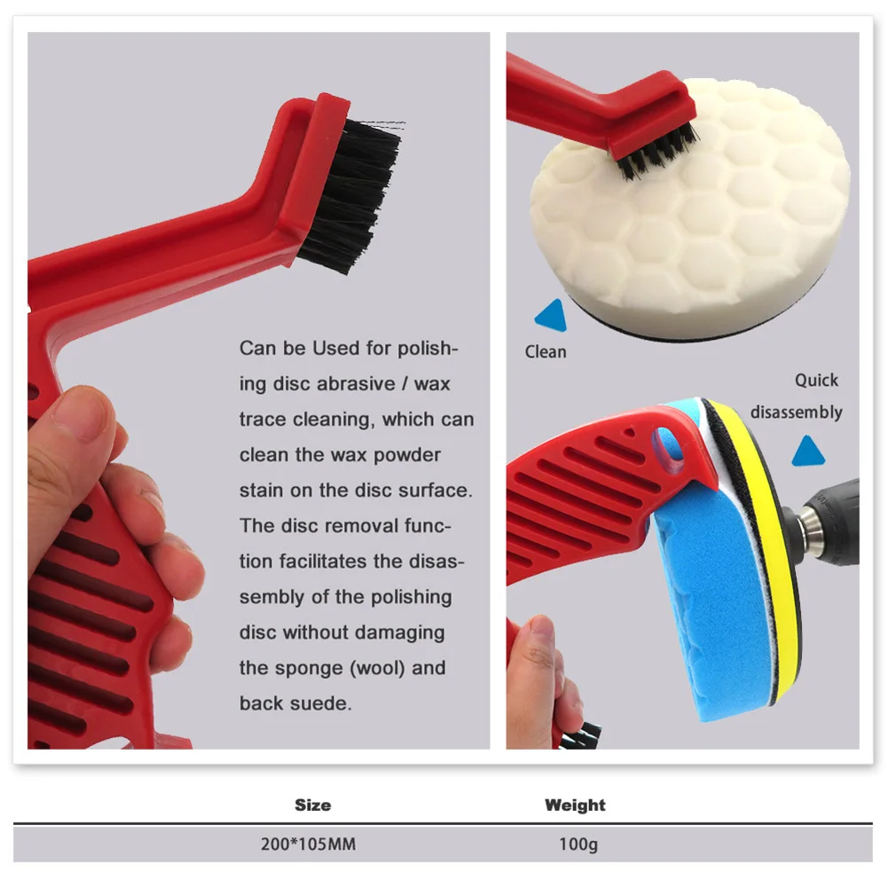 Versatile Cleaning Tool Conditioning Foam Polishing Pad Plastic Wool Buffing Pad Cleaning Spur Tool Car Accessories
Versatile Cleaning Tool Conditioning Foam Polishing Pad Plastic Wool Buffing Pad Cleaning Spur Tool Car Accessories