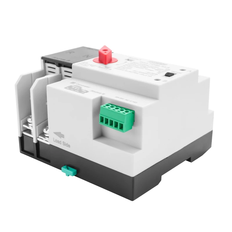NEW-TOMZN Din Rail 2P ATS Dual Power Automatic Transfer Switch Electrical Selector Switches Uninterrupted Power
NEW-TOMZN Din Rail 2P ATS Dual Power Automatic Transfer Switch Electrical Selector Switches Uninterrupted Power