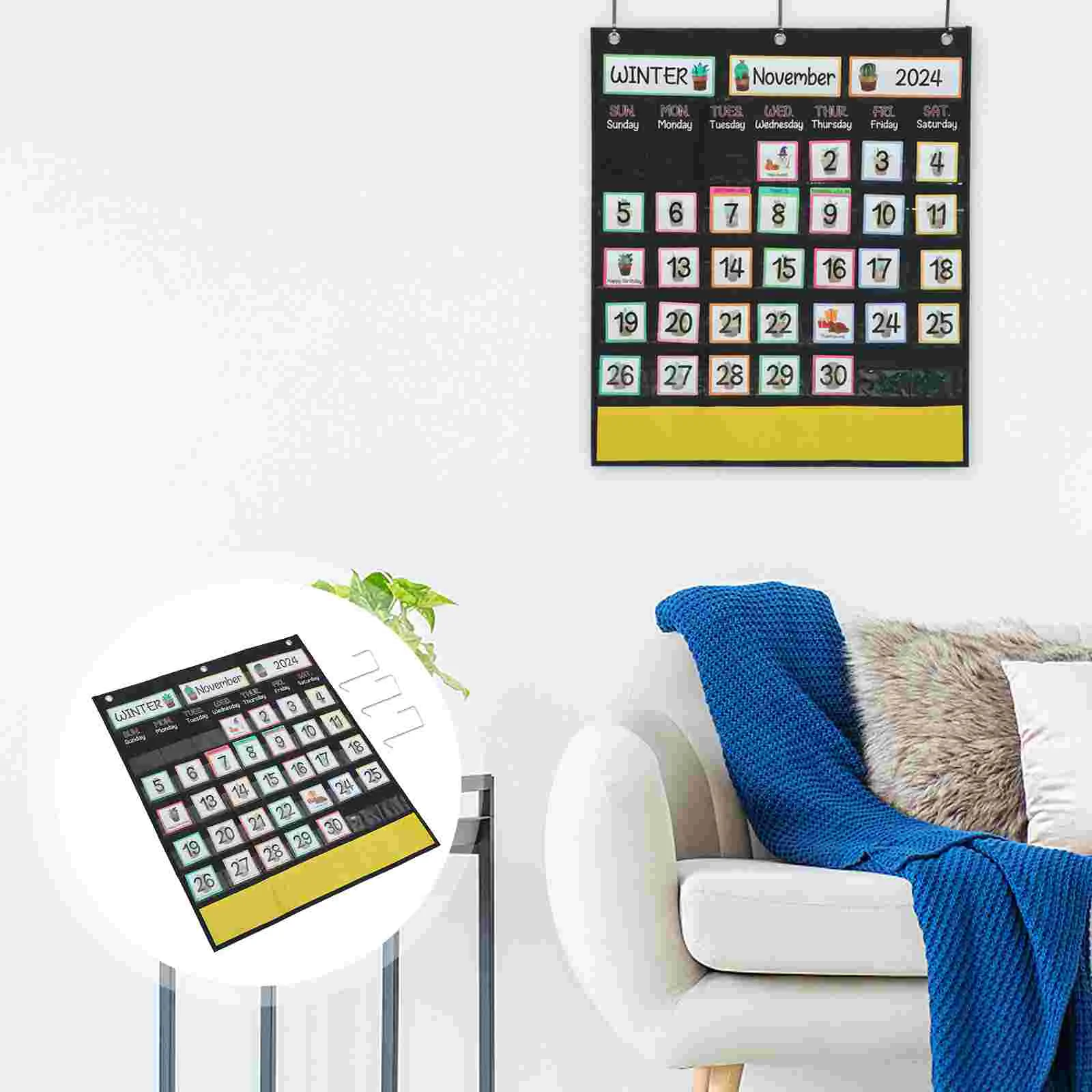 Kids Calendar Learning Pocket Tool Cactus Wall Weekly Hanging Cognitive Child Tools
Kids Calendar Learning Pocket Tool Cactus Wall Weekly Hanging Cognitive Child Tools