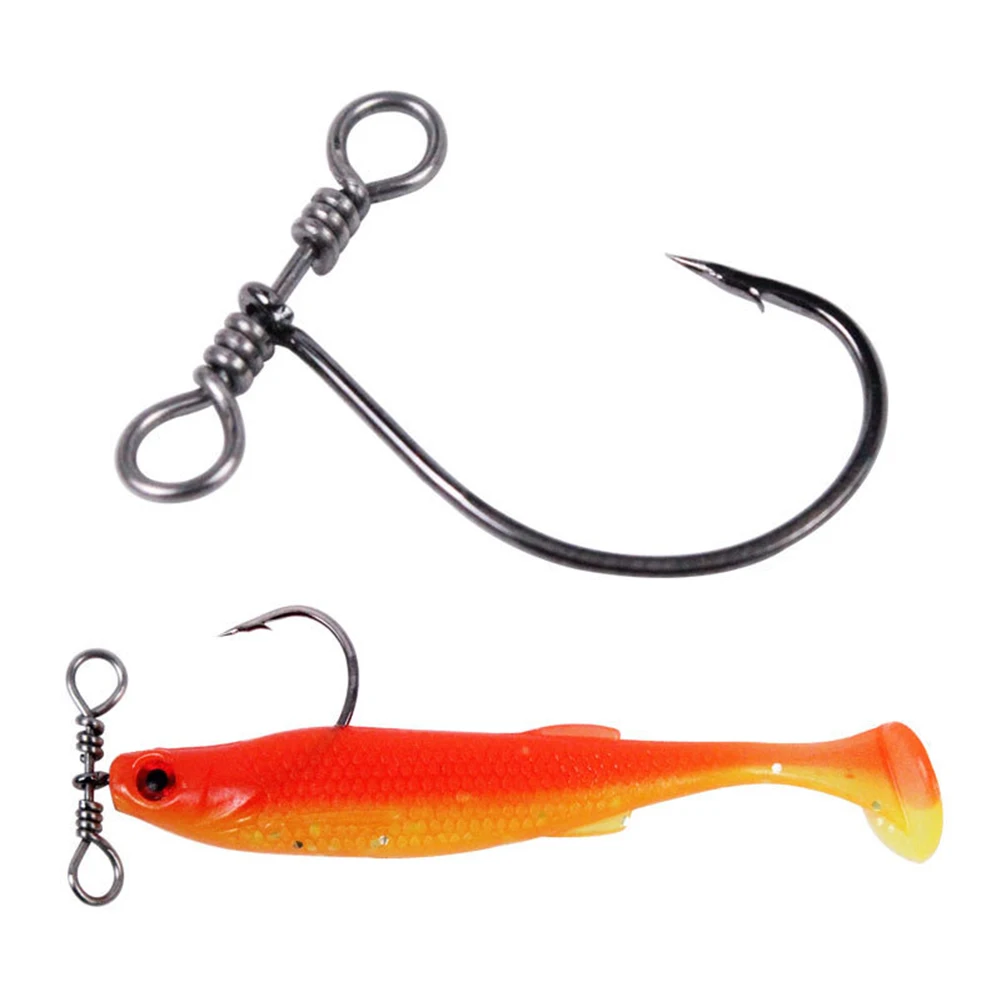 10pcs Fishing Hooks Set Steel Spin Shots Drop Shot Hooks With 360° Swivel Fishing Terminal Tackle Jip Barbed Carp Hooks
10pcs Fishing Hooks Set Steel Spin Shots Drop Shot Hooks With 360° Swivel Fishing Terminal Tackle Jip Barbed Carp Hooks