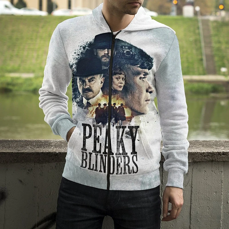 3D Print TV Play Peaky Blinde Tommy Shelby Spring Zip Hoodie Men Women Children Fashion Casual Long Sleeve Cool Zip Up Hoodie 
3D Print TV Play Peaky Blinde Tommy Shelby Spring Zip Hoodie Men Women Children Fashion Casual Long Sleeve Cool Zip Up Hoodie