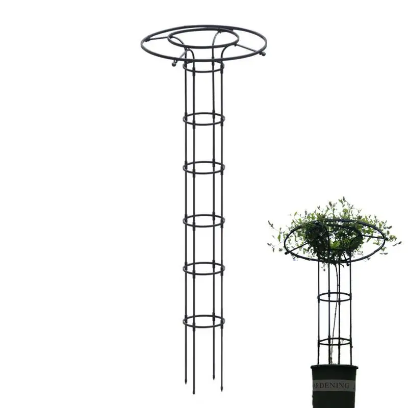Vertical Metal Garden Trellis Vertical Umbrella Trellis Tower Garden Trellis Climbing Plants Support for Vines Tomatoes Peas
Vertical Metal Garden Trellis Vertical Umbrella Trellis Tower Garden Trellis Climbing Plants Support for Vines Tomatoes Peas