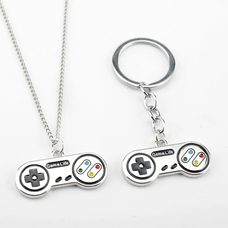Cartoon KeyChain Women Game Gamepad Key Chain for Men Metal Key Ring Car Keyring Party Pendant Girls Gift Jewelry Accessories
Cartoon KeyChain Women Game Gamepad Key Chain for Men Metal Key Ring Car Keyring Party Pendant Girls Gift Jewelry Accessories