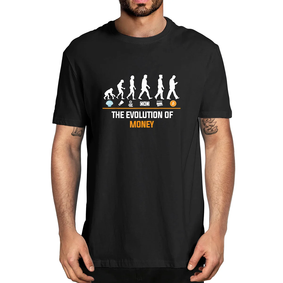 100% Cotton Bitcoin Evolution of Money Cryptocurrency BTC Investors Funny Summer Mens Novelty T-Shirt Women Casual Streetwear
100% Cotton Bitcoin Evolution of Money Cryptocurrency BTC Investors Funny Summer Mens Novelty T-Shirt Women Casual Streetwear