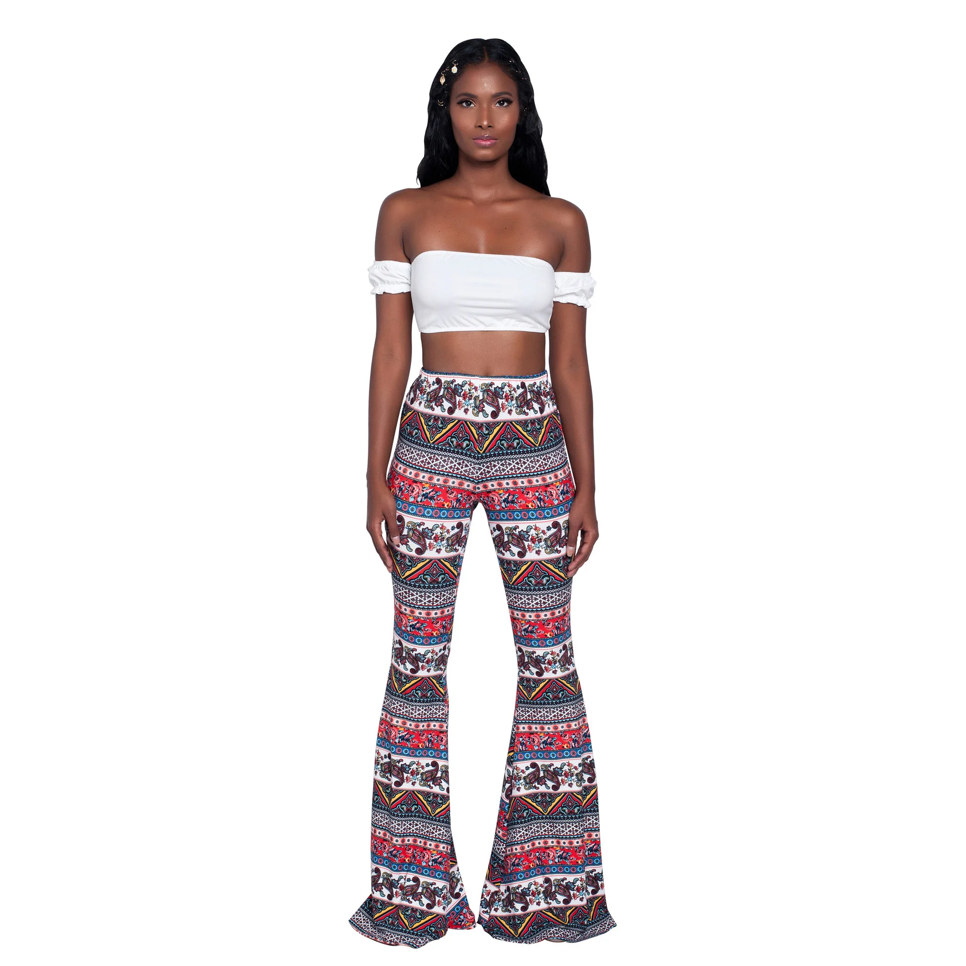 Zoctuo Long Pant Legging Fashion Pattern Printed Women's Flare Pants Vintage Clothing Outfits Tight Full Length Trousers Ins
Zoctuo Long Pant Legging Fashion Pattern Printed Women's Flare Pants Vintage Clothing Outfits Tight Full Length Trousers Ins