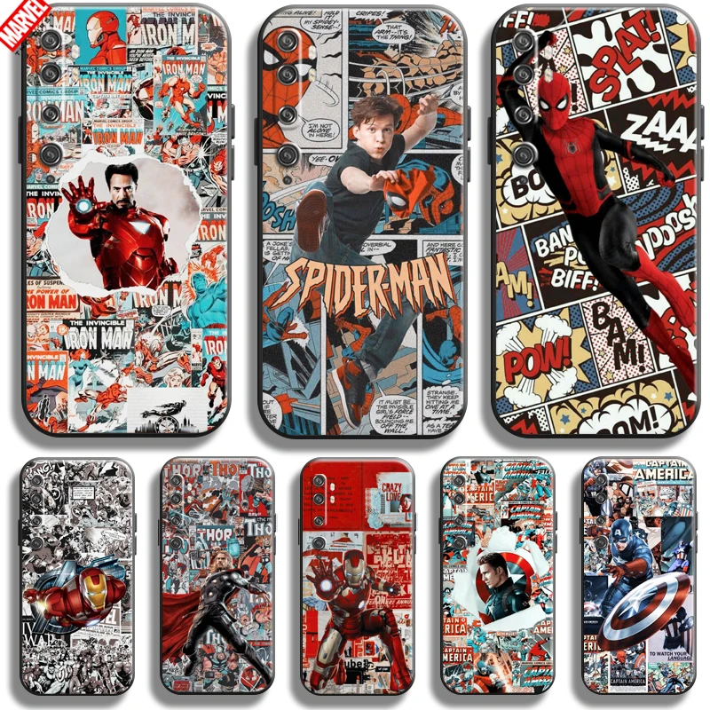 Marvel Avengers Phone Case For Xiaomi Mi Note 10 10 Pro 10 Lite Silicone Cover Back Ultra-Thin Funda Carcasa Black
Marvel Avengers Phone Case For Xiaomi Mi Note 10 10 Pro 10 Lite Silicone Cover Back Ultra-Thin Funda Carcasa Black