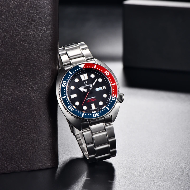 2022 PAGANI DESIGN 45MM Automatic Diving Watch for Men 200M Waterproof Business Sports Men's Mechanical Wristwatch NH36 Movement
2022 PAGANI DESIGN 45MM Automatic Diving Watch for Men 200M Waterproof Business Sports Men's Mechanical Wristwatch NH36 Movement