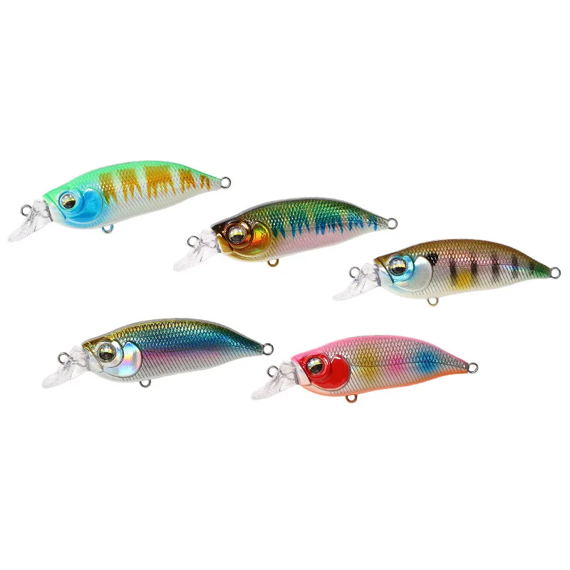 1 pcs Luya Bait Floating Mino Bionic Bait False Bait Hard Bait 57mm/8g White Striped Bass Bait
1 pcs Luya Bait Floating Mino Bionic Bait False Bait Hard Bait 57mm/8g White Striped Bass Bait