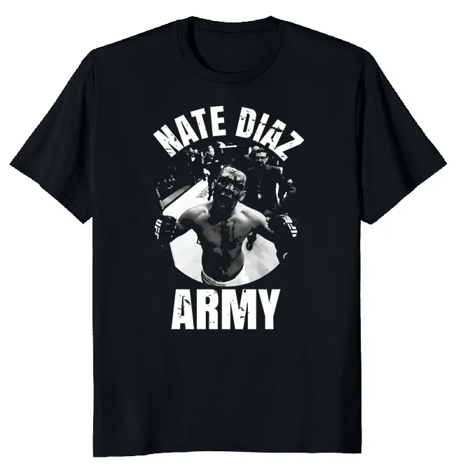 Футболка Nate Diaz в армейском стиле для джиу-джитсу, Классическая хлопковая Футболка с круглым вырезом для мужчин и женщин, повседневные футбо...
Футболка Nate Diaz в армейском стиле для джиу-джитсу, Классическая хлопковая Футболка с круглым вырезом для мужчин и женщин, повседневные футбо...