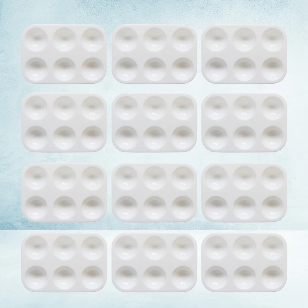 20 Pcs Plastic Palette Rectangle Tray Painting Palettes Disposable Serving Trays
20 Pcs Plastic Palette Rectangle Tray Painting Palettes Disposable Serving Trays