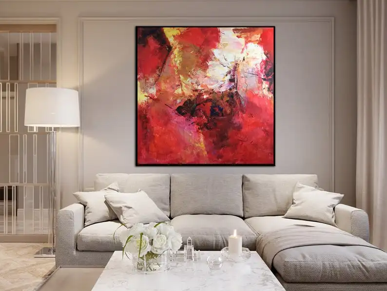 Abstract Autumn Painting t Red Painting Original Oil Painting on Canvas Colorful Painting Red Wall Painting Living Room Decor
Abstract Autumn Painting t Red Painting Original Oil Painting on Canvas Colorful Painting Red Wall Painting Living Room Decor