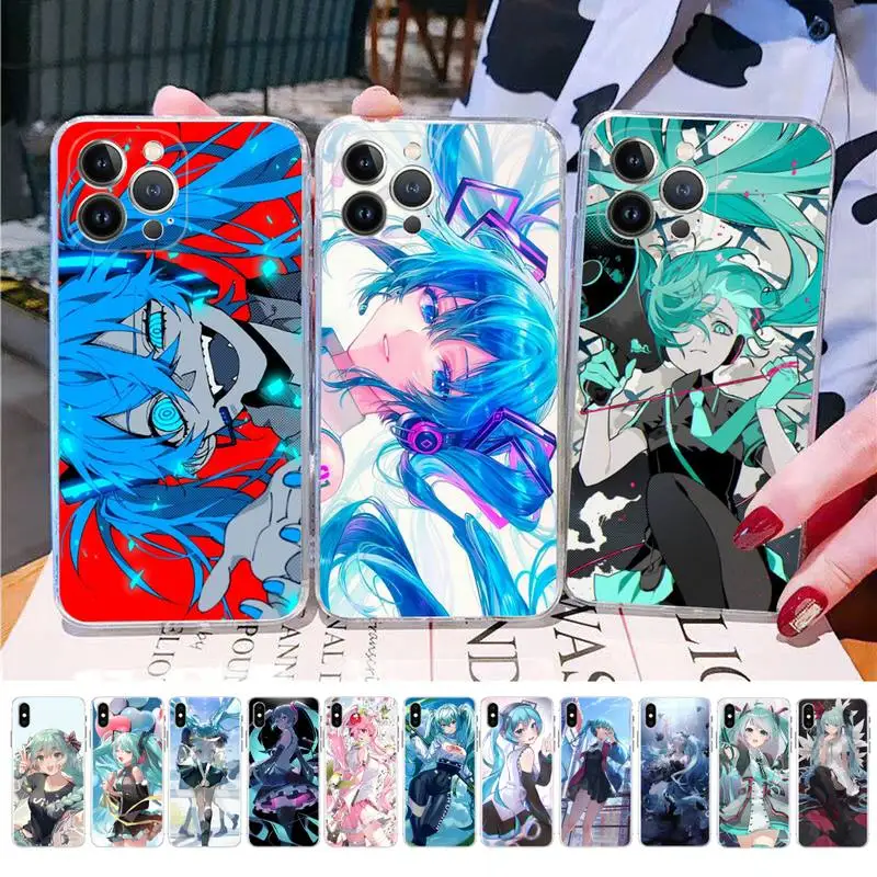 BANDAI Cartoon Hatsune Miku Phone Case for iPhone 11 12 13 mini pro XS MAX 8 7 6 6S Plus X 5S SE 2020 XR case
BANDAI Cartoon Hatsune Miku Phone Case for iPhone 11 12 13 mini pro XS MAX 8 7 6 6S Plus X 5S SE 2020 XR case