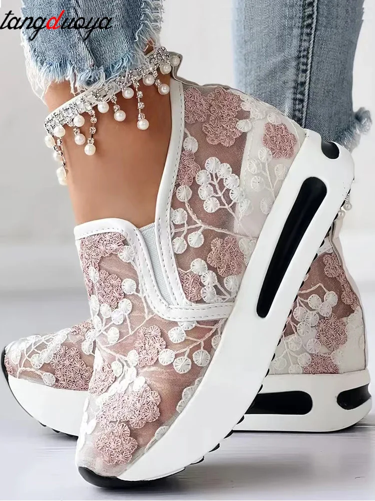 Female Wedge Shoes Sequin Mesh Breathable Shoes Women White Gold Platform Sneakers Women Height Increasing Wedges Shoes Casual
Female Wedge Shoes Sequin Mesh Breathable Shoes Women White Gold Platform Sneakers Women Height Increasing Wedges Shoes Casual
