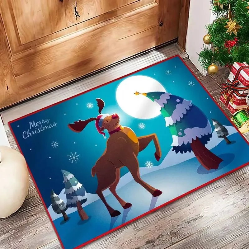40x60cm Christmas Doormat Santa Claus Elk Floor Mat Xmas Non-slip Doormat Kitchen Bathroom 2022 Merry Christmas Decor For Home
40x60cm Christmas Doormat Santa Claus Elk Floor Mat Xmas Non-slip Doormat Kitchen Bathroom 2022 Merry Christmas Decor For Home
