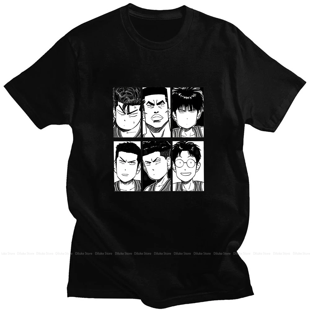 Apanese Anime Slam Dunk Classic Funny Comic Print Summer Short-sleeved Cotton Loose Casual Couple T-shirt Hip Hop Oversized 2022
Apanese Anime Slam Dunk Classic Funny Comic Print Summer Short-sleeved Cotton Loose Casual Couple T-shirt Hip Hop Oversized 2022