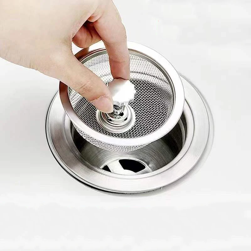 Kitchen Sink Filter Mesh Stainless Steel Bathroom Filter Basin Hair Catcher Stopper Floor Garbage Kitchen Sink Accessories
Kitchen Sink Filter Mesh Stainless Steel Bathroom Filter Basin Hair Catcher Stopper Floor Garbage Kitchen Sink Accessories