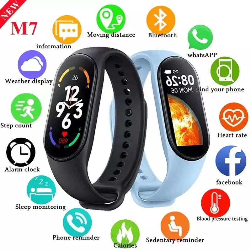 2022 M7 Smart Watch Men Smartwatch For Xiaomi Heart Rate Blood Pressure Blood Oxygen Watch For Men Waterproof Smart Watch Women
2022 M7 Smart Watch Men Smartwatch For Xiaomi Heart Rate Blood Pressure Blood Oxygen Watch For Men Waterproof Smart Watch Women