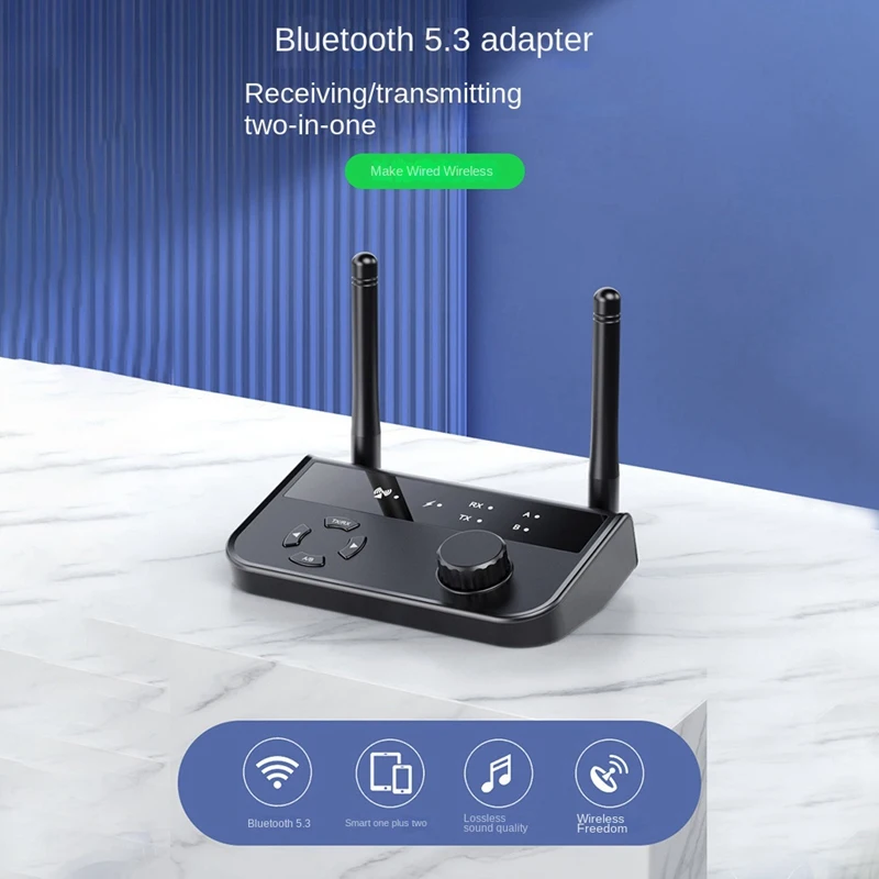 1 Set Bluetooth Transmitter Bluetooth Receiver 3.5Mm Aux Wireless Audio Adapter For TV Car PC Headphone TWS
1 Set Bluetooth Transmitter Bluetooth Receiver 3.5Mm Aux Wireless Audio Adapter For TV Car PC Headphone TWS