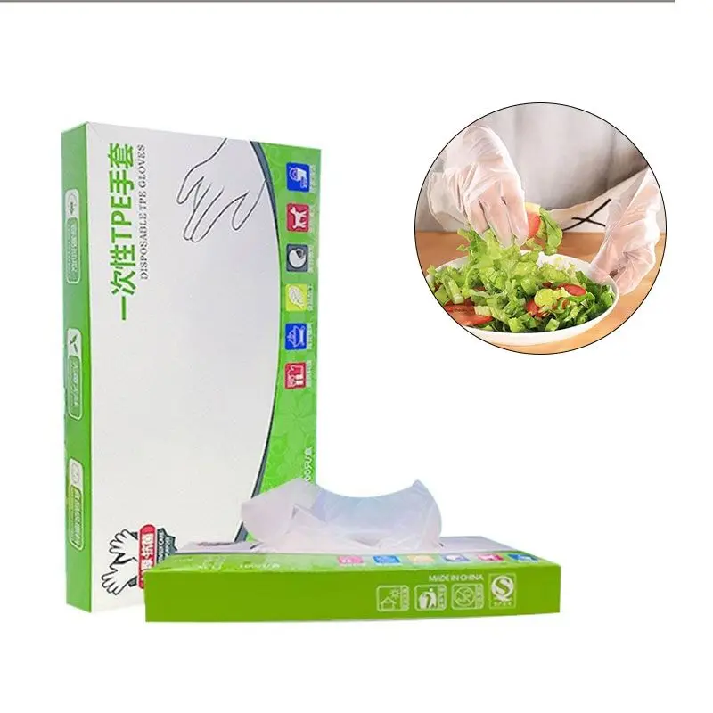 100Pcs Disposable Gloves Latex Food-grade Household Protective TPE Gloves Disposable Gloves TPE Protective Sleeve S/M/L
100Pcs Disposable Gloves Latex Food-grade Household Protective TPE Gloves Disposable Gloves TPE Protective Sleeve S/M/L