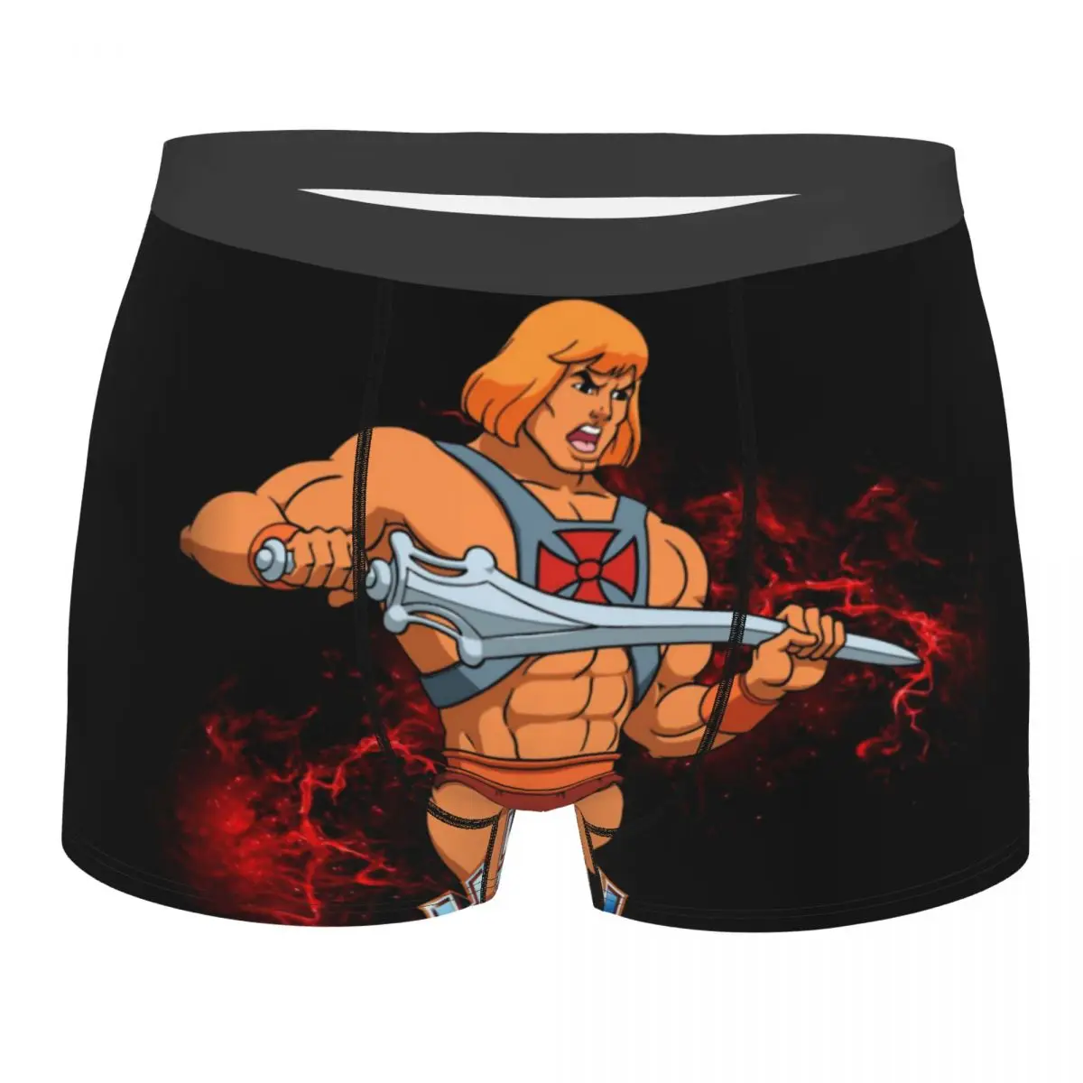 Мужские боксеры He Man Masters Of The Universe, нижнее белье, новинка, мужские боксеры, нижнее белье из полиэстера
Мужские боксеры He Man Masters Of The Universe, нижнее белье, новинка, мужские боксеры, нижнее белье из полиэстера