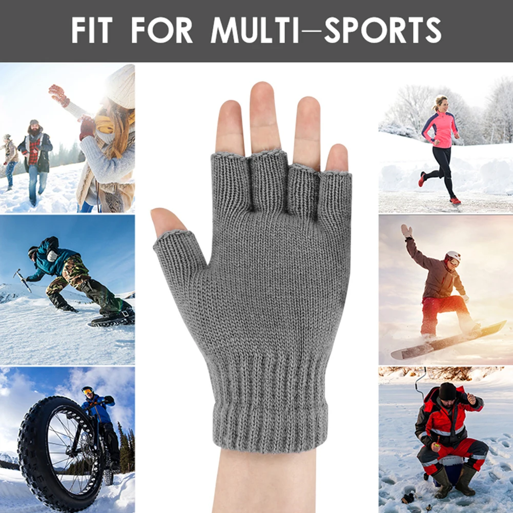 Women Men Electric Heating Gloves Winter Warm Gloves Fingerless 5V Rechargable for Sports Skiing for Running Cycling Gloves Glov
Women Men Electric Heating Gloves Winter Warm Gloves Fingerless 5V Rechargable for Sports Skiing for Running Cycling Gloves Glov