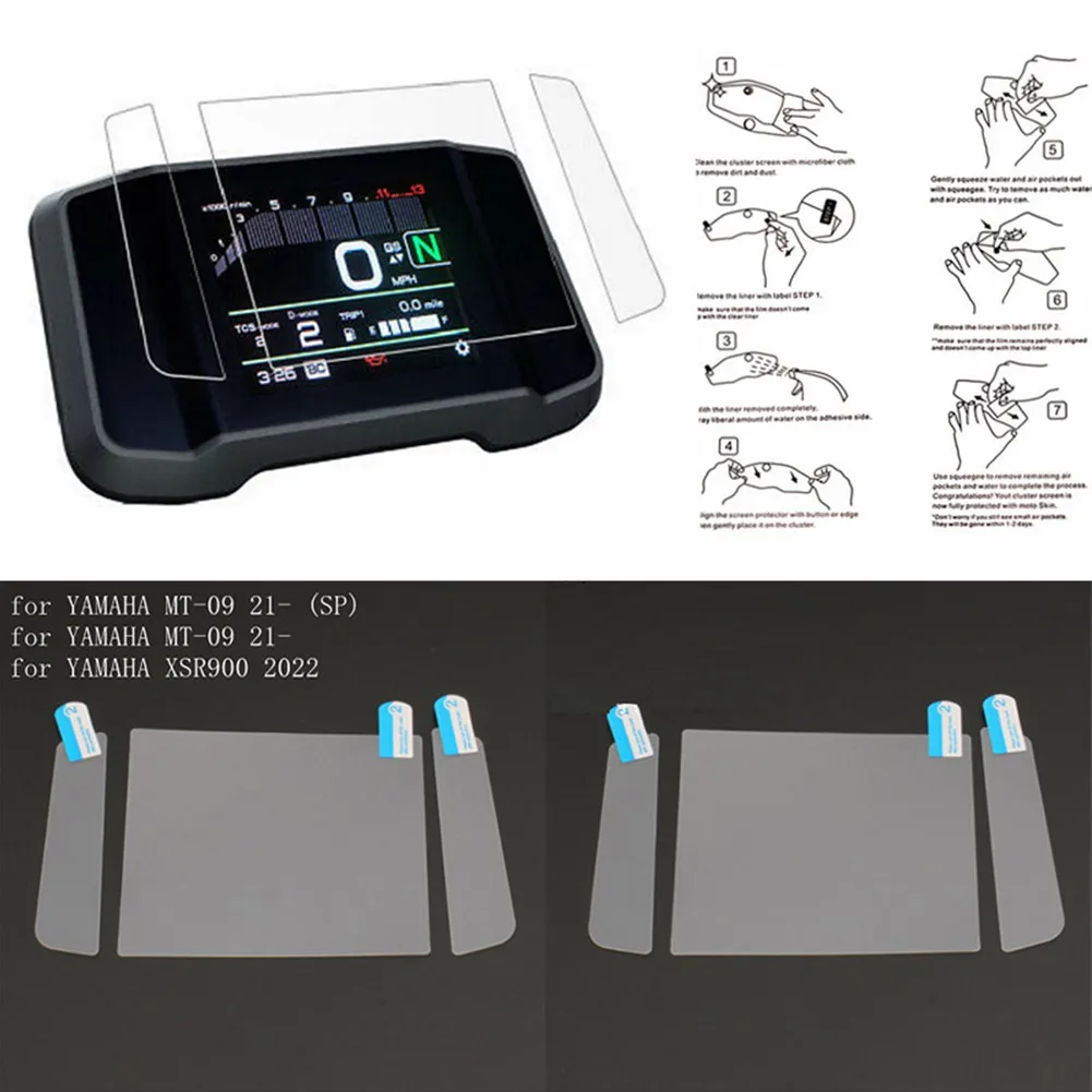 Motorcycle Stickers Instrument Membranes Trim For MT-09 2021 XSR900 2022 TPU Instrument Dashboard Screen Protector Decoration
Motorcycle Stickers Instrument Membranes Trim For MT-09 2021 XSR900 2022 TPU Instrument Dashboard Screen Protector Decoration