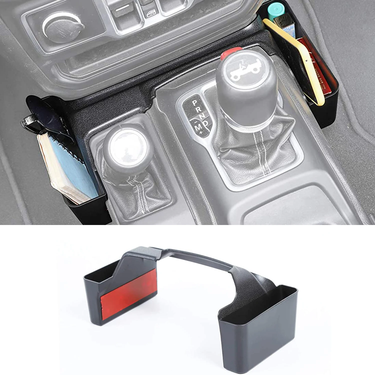 Chuang Qian GT-2 Shifter Storage Box Gear Shift Console Side Tray Organizer for 2018-2021 Jeep Wrangler JL JLU & Gladiator JT
Chuang Qian GT-2 Shifter Storage Box Gear Shift Console Side Tray Organizer for 2018-2021 Jeep Wrangler JL JLU & Gladiator JT