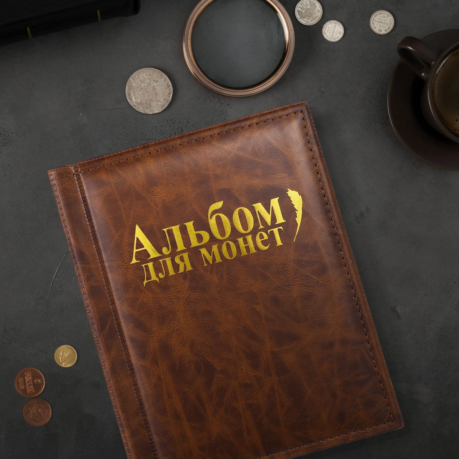 1 Pc Vintage Collectors Display Premium Portable Coin Collection Book Coin Storage Album Coin Holders Coin Collection Holder
1 Pc Vintage Collectors Display Premium Portable Coin Collection Book Coin Storage Album Coin Holders Coin Collection Holder