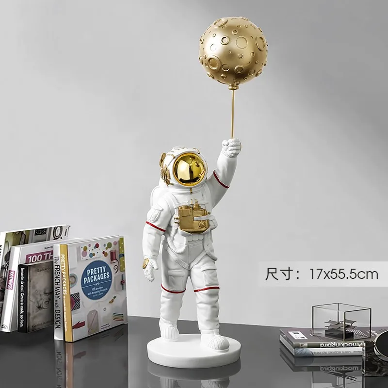 1pc Resin Spaceman Sculpture Lifting Ball Astronaut Ornaments Living Room Home Office Desktop Decorations Creative Gift Cool Toy
1pc Resin Spaceman Sculpture Lifting Ball Astronaut Ornaments Living Room Home Office Desktop Decorations Creative Gift Cool Toy