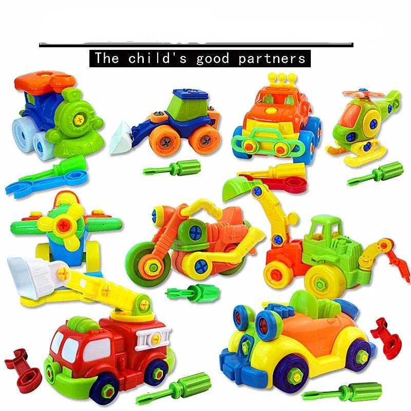 Kids Montessori Toys Educational Screw Nut Assembling Disassembly Car Building Blocks Motorcycle Car Puzzle Toys For Boys Girls
Kids Montessori Toys Educational Screw Nut Assembling Disassembly Car Building Blocks Motorcycle Car Puzzle Toys For Boys Girls