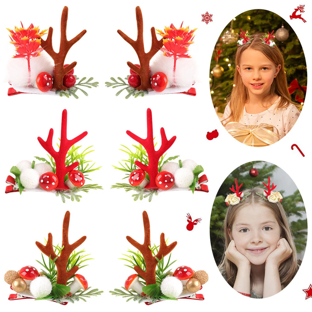Christmas Antler Hair Clips Deer Ear Hairpins Festival Christmas Headbands Pine Cones Hair Ball Adult Headwear Hair Accessories
Christmas Antler Hair Clips Deer Ear Hairpins Festival Christmas Headbands Pine Cones Hair Ball Adult Headwear Hair Accessories
