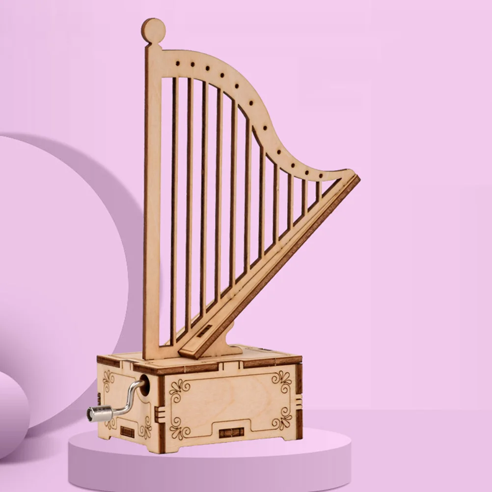 Box Woodenchristmas Harp Musical Gift Puzzle Kids Gifts Ornament Table Centerpieces Decorations Model Toy
Box Woodenchristmas Harp Musical Gift Puzzle Kids Gifts Ornament Table Centerpieces Decorations Model Toy