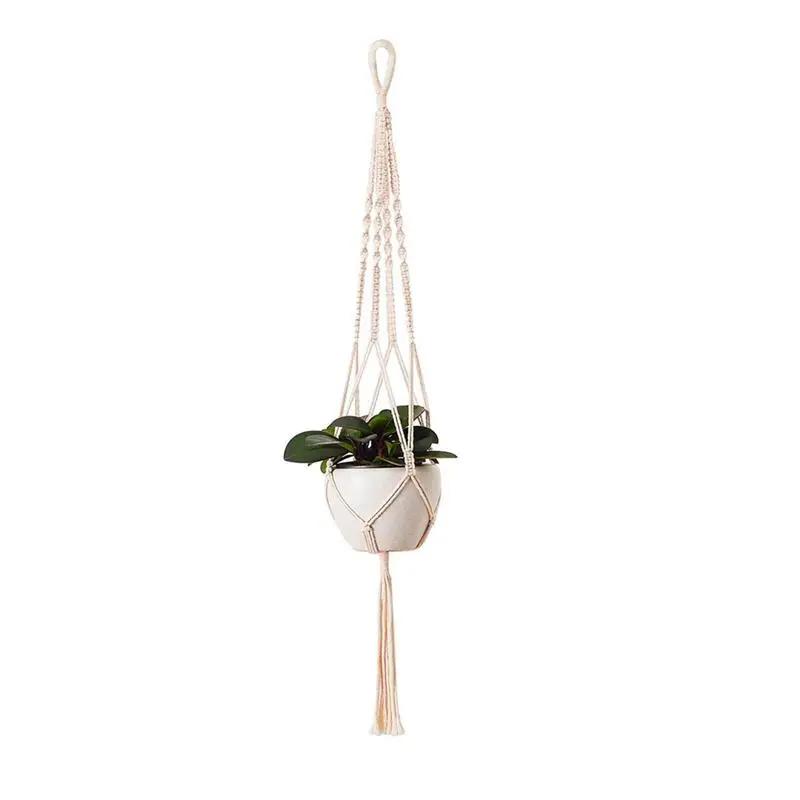 Pc Plant Hanger Basket With Hook Handmade Cotton Rope Net Tapestry Flower Basket Flower Pots Holder For Home Decoration
Pc Plant Hanger Basket With Hook Handmade Cotton Rope Net Tapestry Flower Basket Flower Pots Holder For Home Decoration