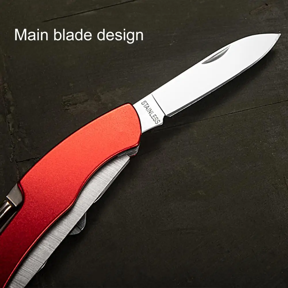 Outdoor Utility Cutter Convenient Non-deformable Stainless Steel Camping Emergency Combination Cutter for Camping
Outdoor Utility Cutter Convenient Non-deformable Stainless Steel Camping Emergency Combination Cutter for Camping