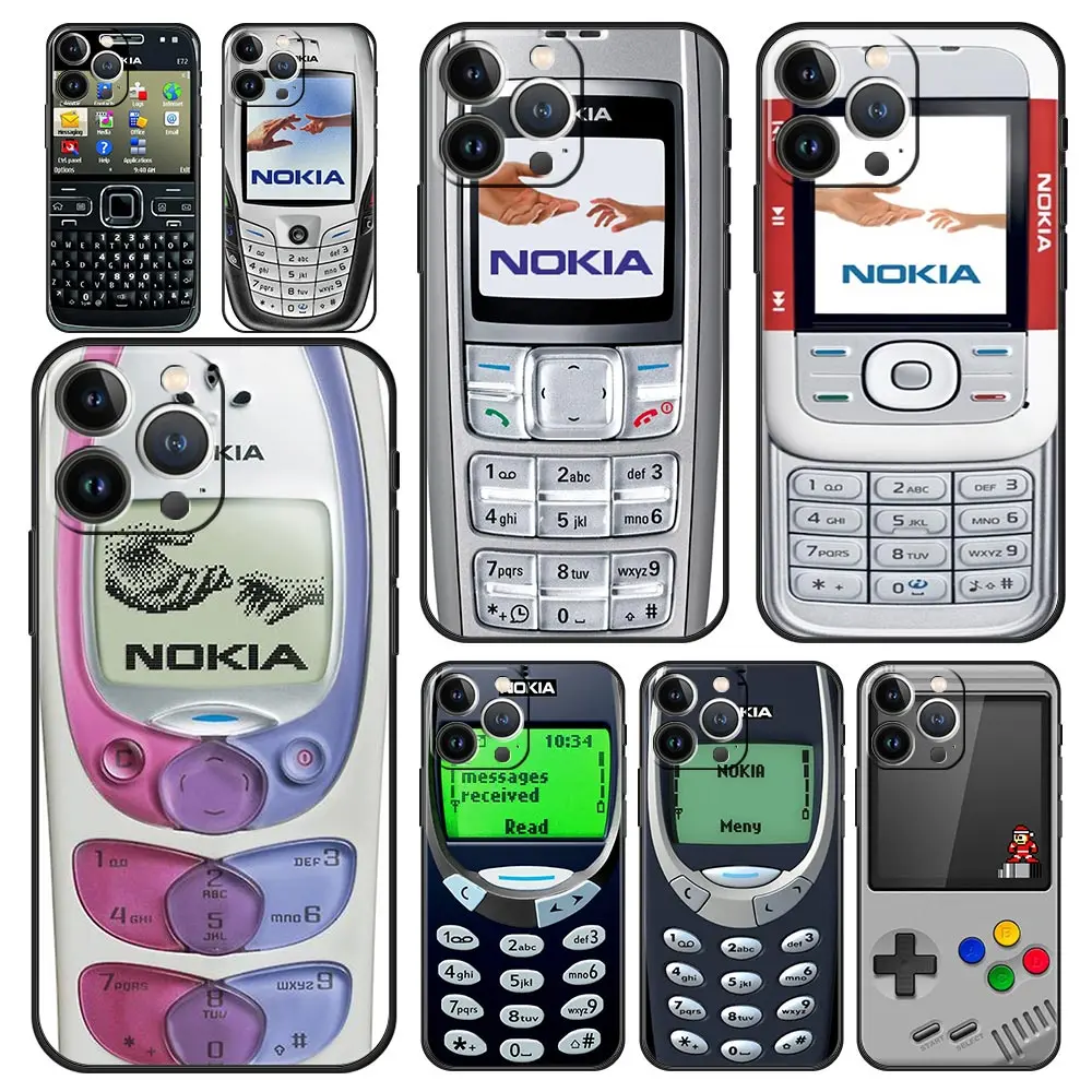 Retro Old Nostalgia Nokia Phone Case for Apple iPhone 8 7 6 6s Plus X XS Max XR Se 2020 7plus 8plus Xsmax Smartphone Coque Cover
Retro Old Nostalgia Nokia Phone Case for Apple iPhone 8 7 6 6s Plus X XS Max XR Se 2020 7plus 8plus Xsmax Smartphone Coque Cover