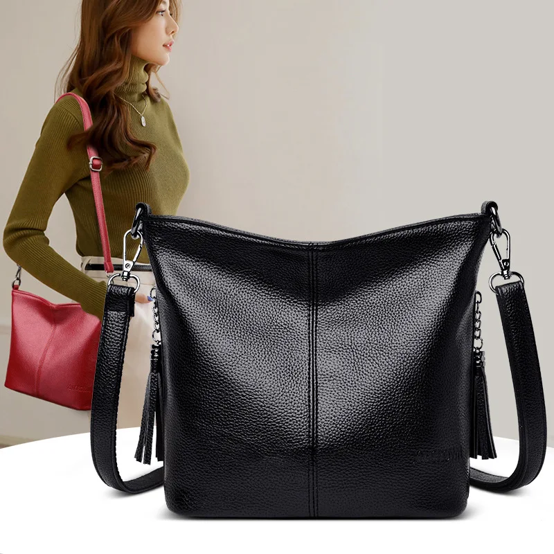 Fashion Bag Top Quality Women Luxury Designer Small Handbag Tote Top Handle Big PU Leather Trend Ladis Hand Tassel Shoulder
Fashion Bag Top Quality Women Luxury Designer Small Handbag Tote Top Handle Big PU Leather Trend Ladis Hand Tassel Shoulder