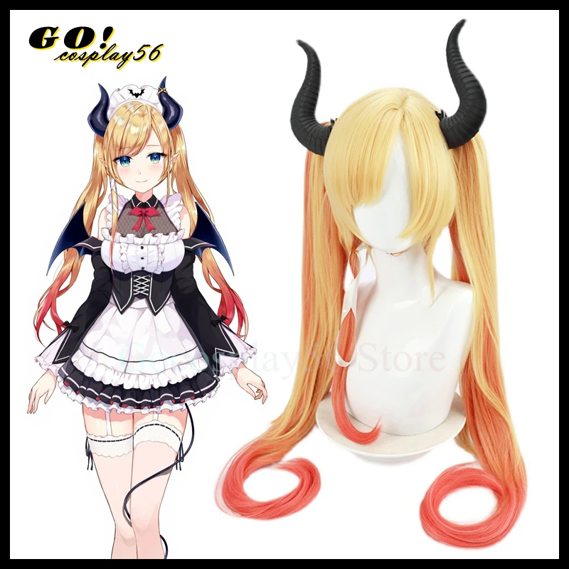 VTuber Yuzuki Choco косплей парик рога Hololive Youtuber смешанные золотые розовые светлые длинные прямые Конские хвосты термостойкие волосы
VTuber Yuzuki Choco косплей парик рога Hololive Youtuber смешанные золотые розовые светлые длинные прямые Конские хвосты термостойкие волосы